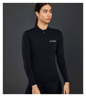 Maillot Manches Longues Femme Le Col Pro Noir