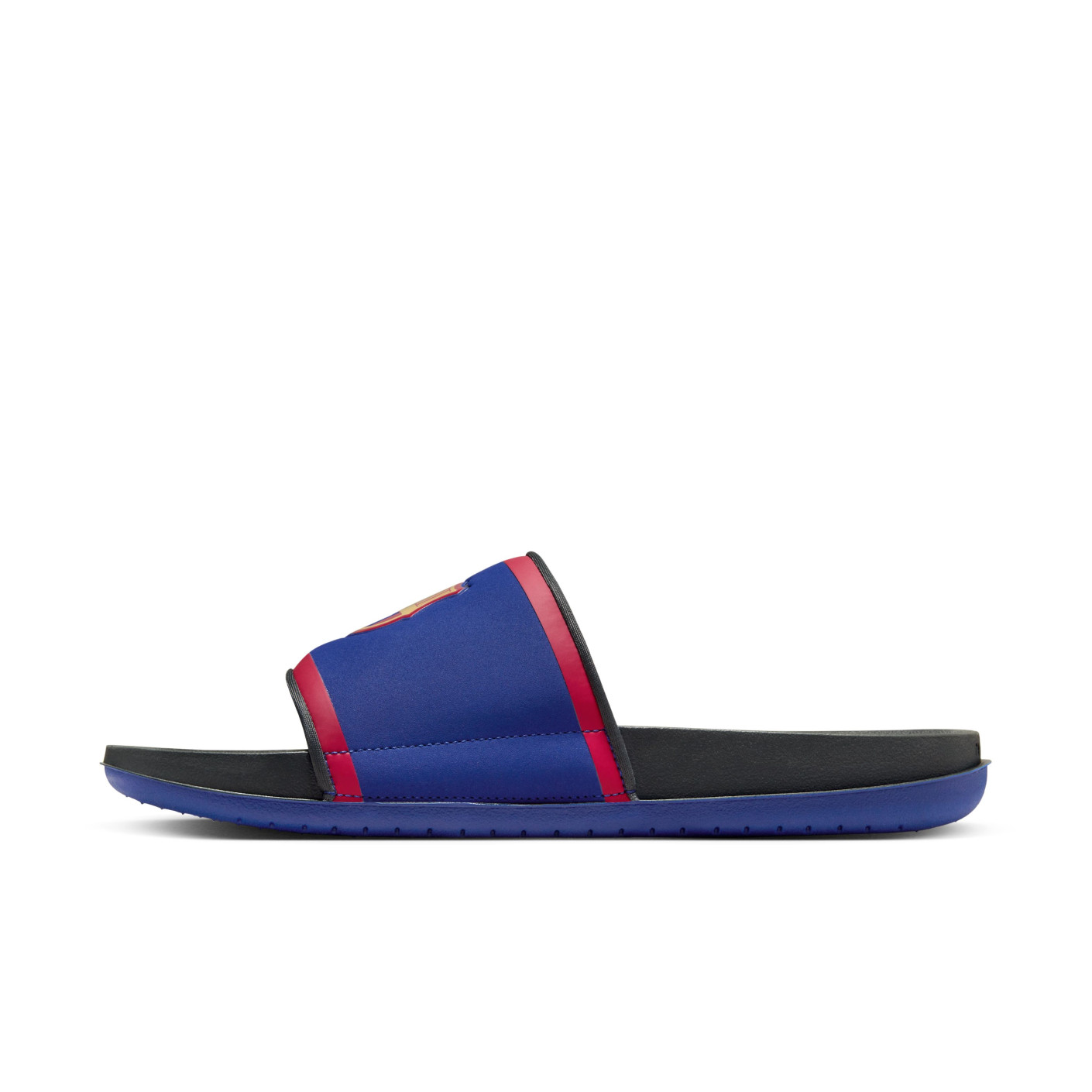 Nike FC Barcelona Slippers 2024-2025 Blauw Rood Goud