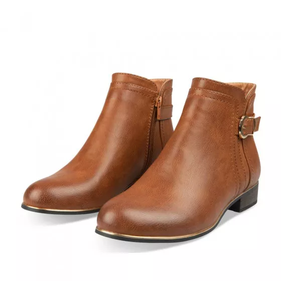 Bottines COGNAC MERRY SCOTT