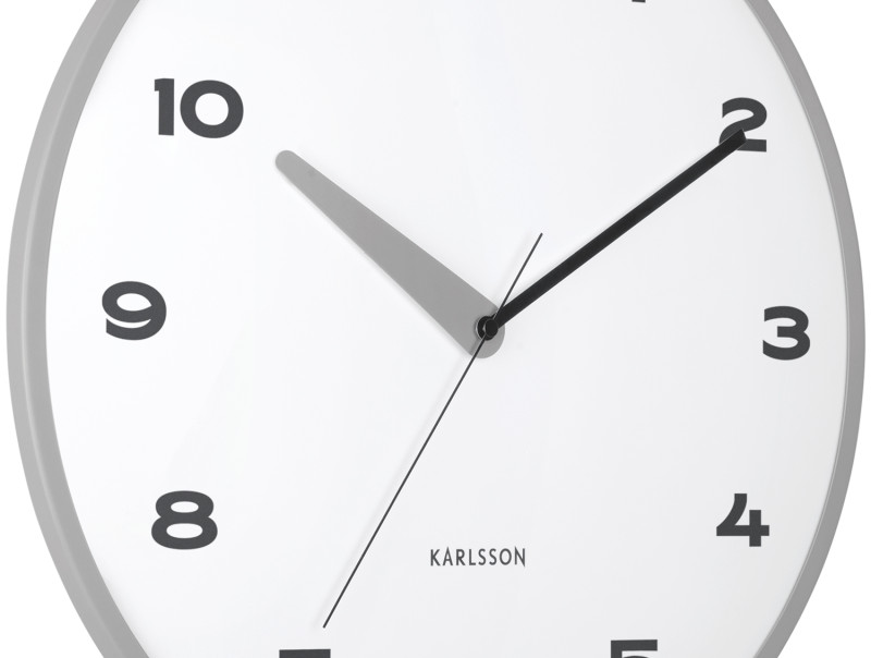 Wall Clock Brisk Dome KA6028BL Classic blue