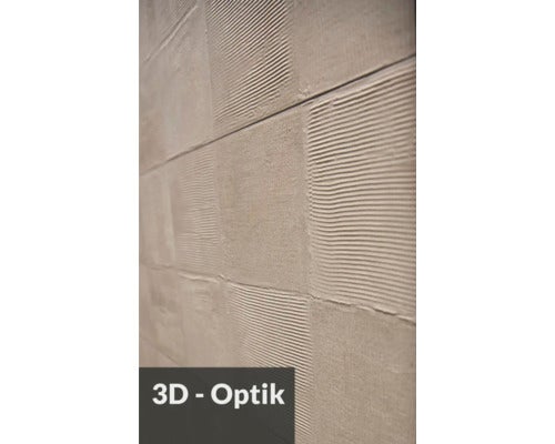 Aardewerk wandtegel Eindeloze Structuur Bruin 30x90cm gerectificeerd