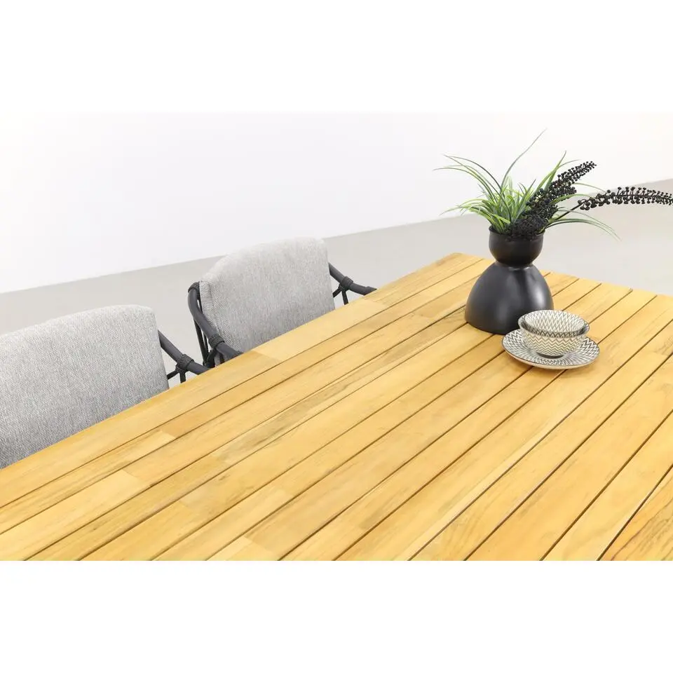 Taste Barista Antraciet/Ambassador 180x100 cm. tuinset - 5 delig