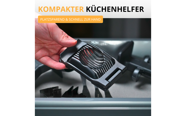 Westmark Duplex Eierteiler Black Edition