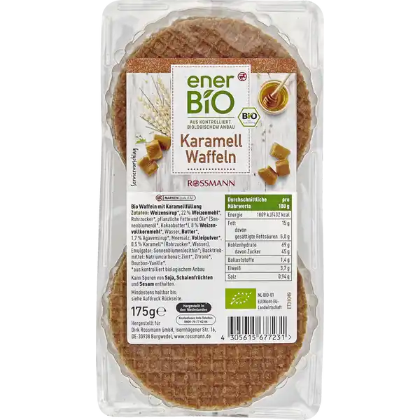 Karamell Waffeln