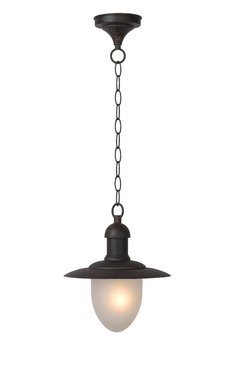 Lucide Aruba hanglamp 60W 80x25cm roest bruin