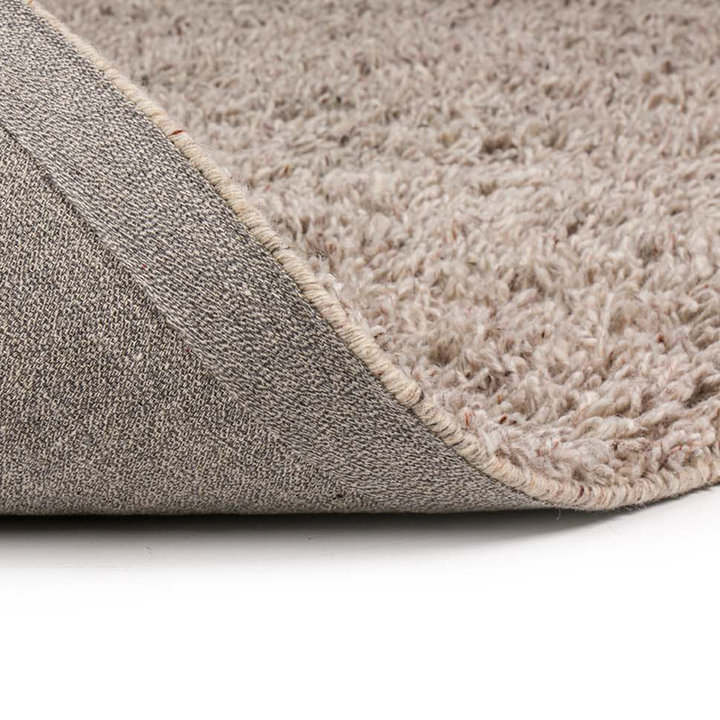 Wollen vloerkleed -  Berbero Lungo Beige 101