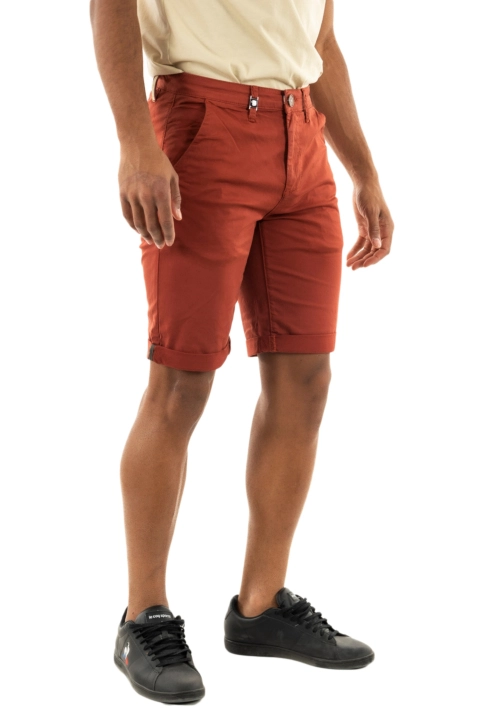 Shorts bermudas Benson & Cherry boldous brique