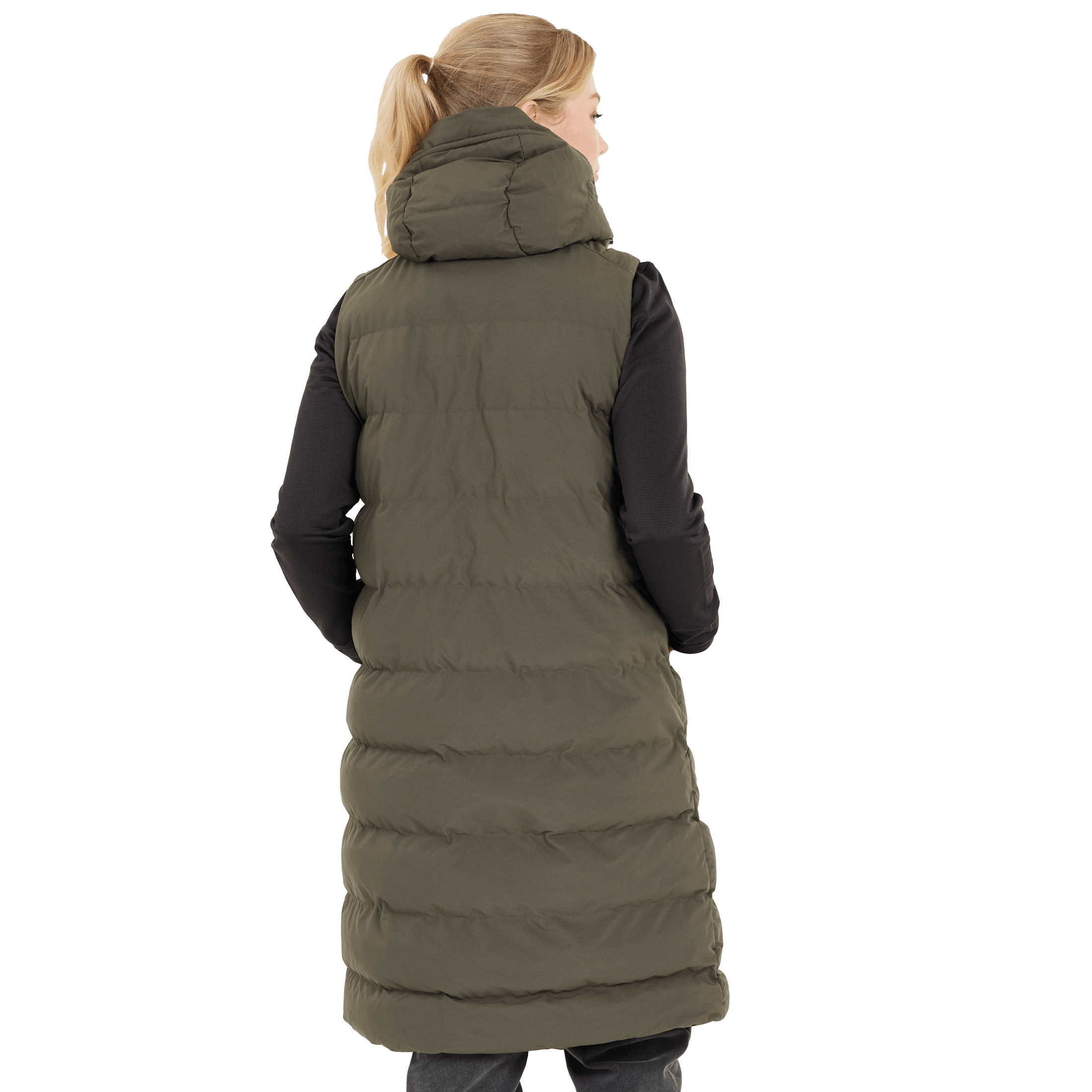 Vertical Chiefanu W Long Puffer Vest - Jakke