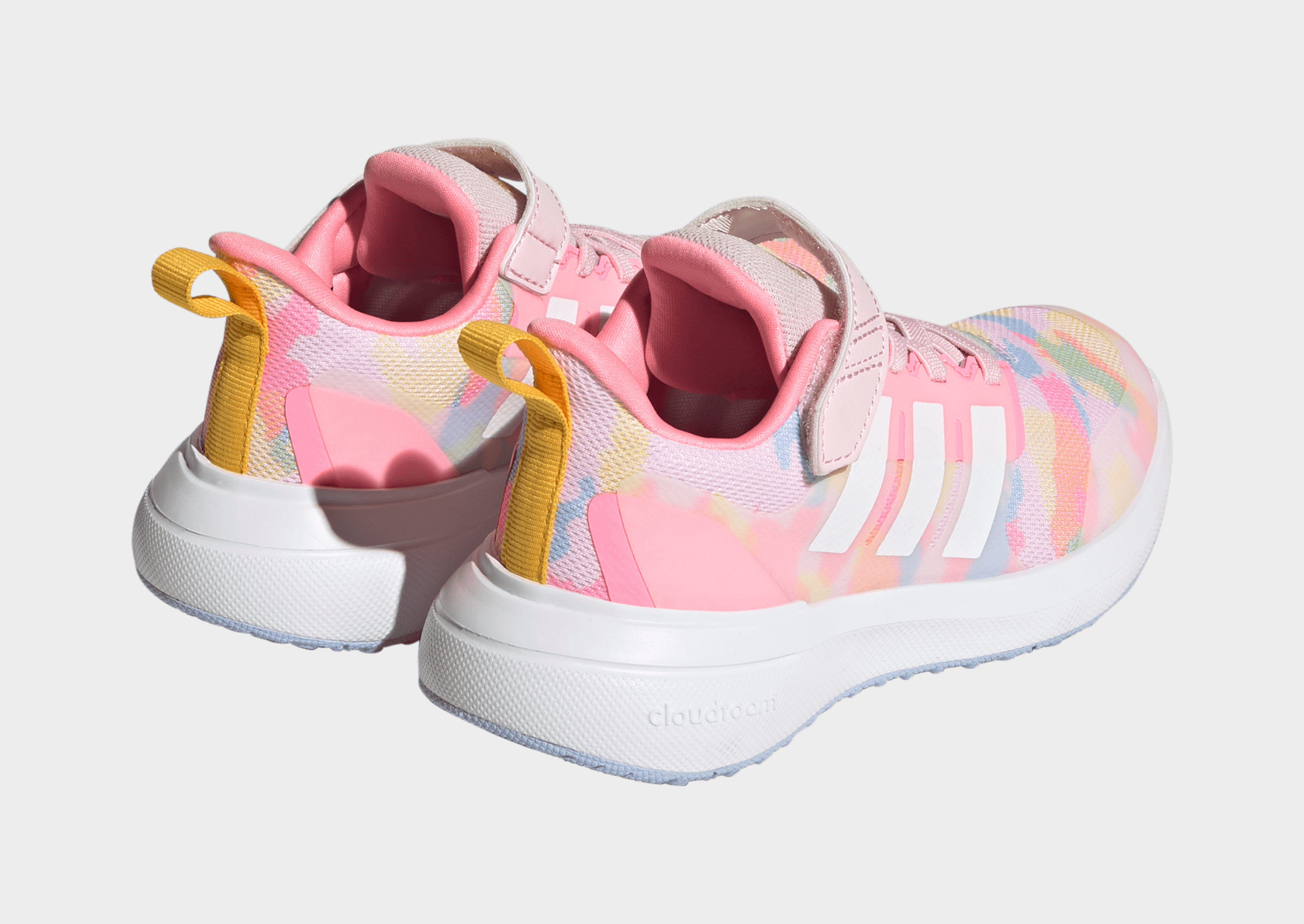adidas Chaussure à lacets élastiques et scratch Fortarun 2.0 Cloudfoam