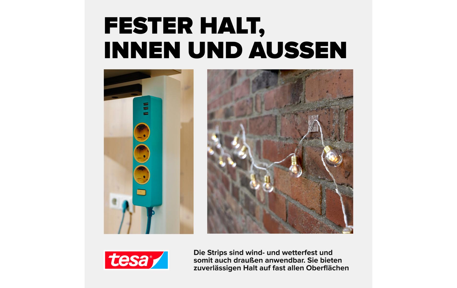Klebeband Universal Nano Tape 1 Rolle - 3 m x 30 mmTransparentes, doppelseitiges Klebeband – leicht wiederablösbar und wiederverwendbar – wetterfest