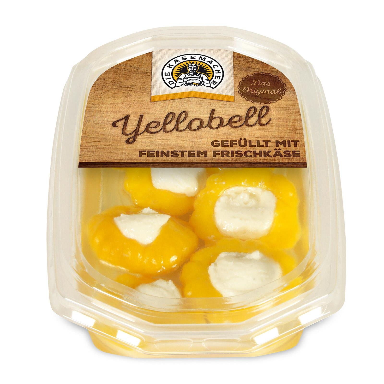 Yellobell mit Frischkäse