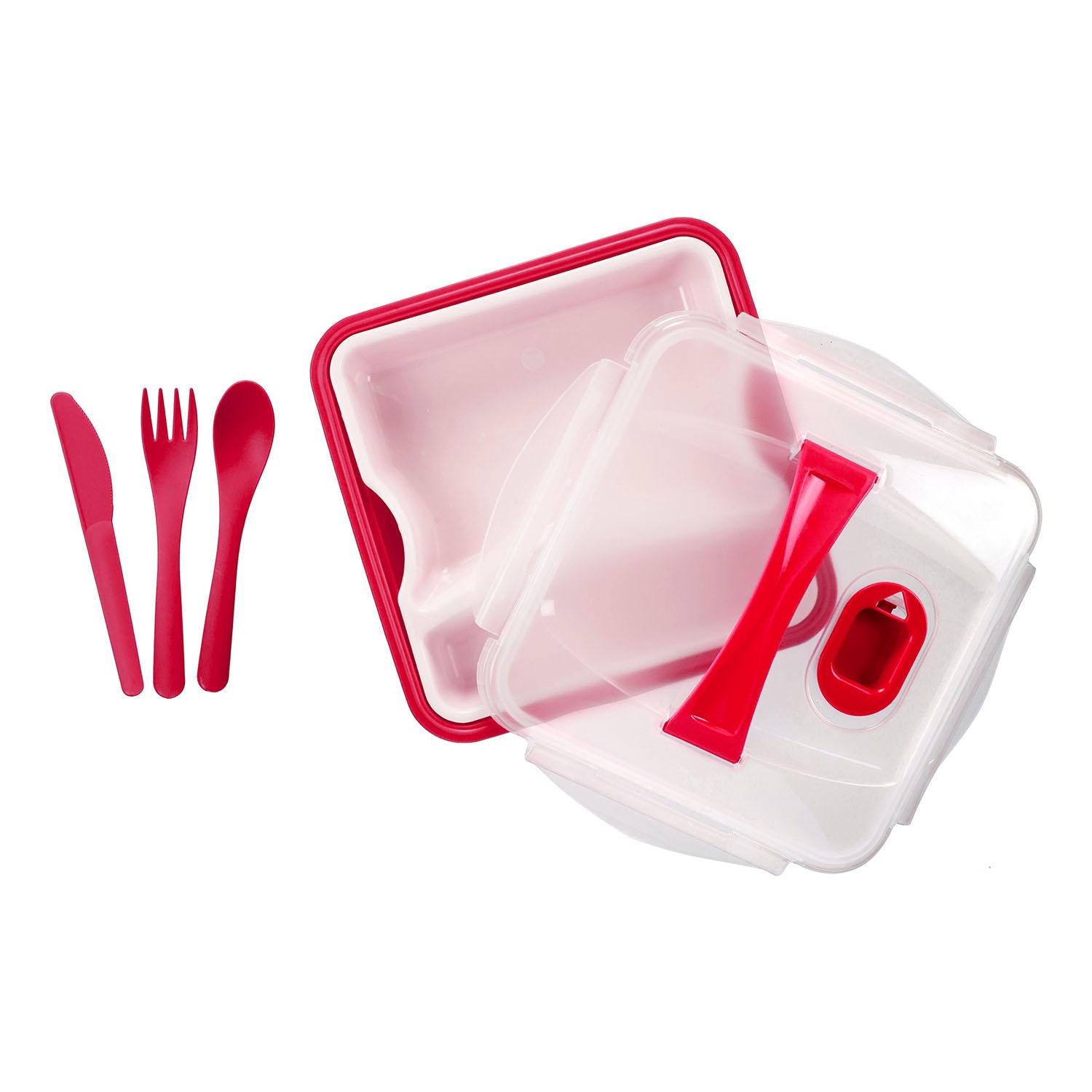 LUNCH BOX COMPARTIMENT X3 ET COUVERT X3