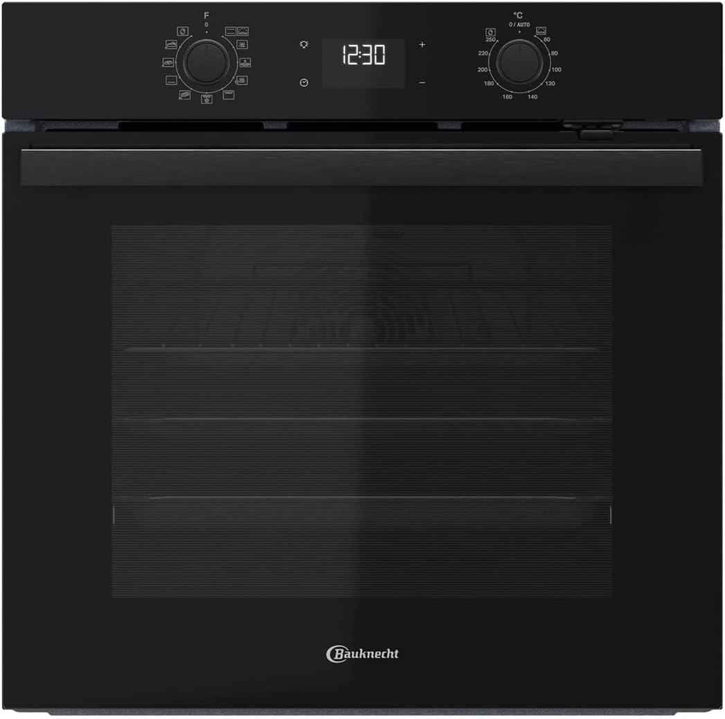 Bauknecht BBA285HU0K Einbau-Backofen/A+/ 71 L XXL-Garraum/PowerHeißluft/Maxi Cooking/Mulit-Level-Kochen, schwarz
