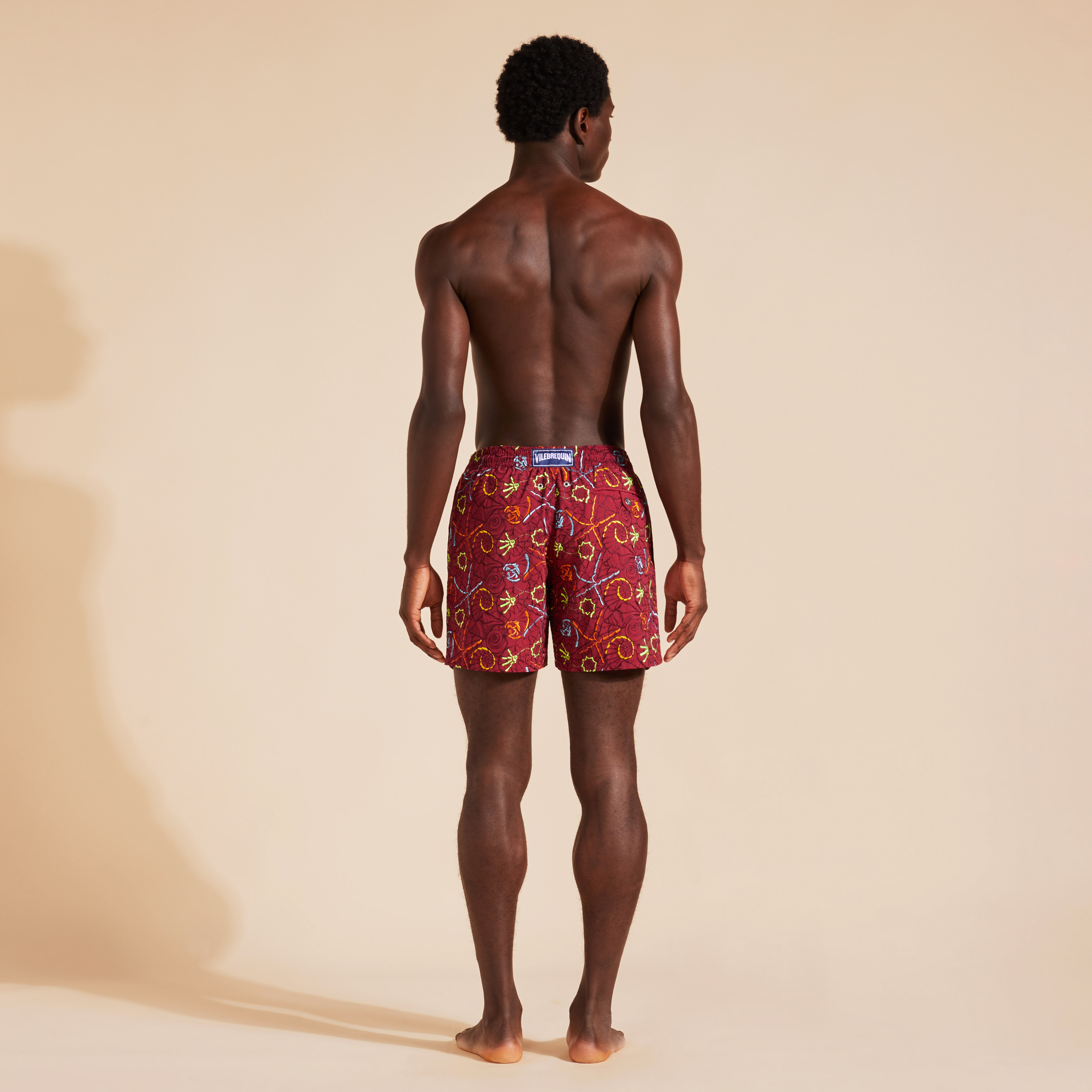 Maillot de Bain Homme Brodé Noumea Sea