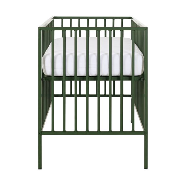 Europe Baby Liam Babybed Metaal Dark Green 60 x 120 cm