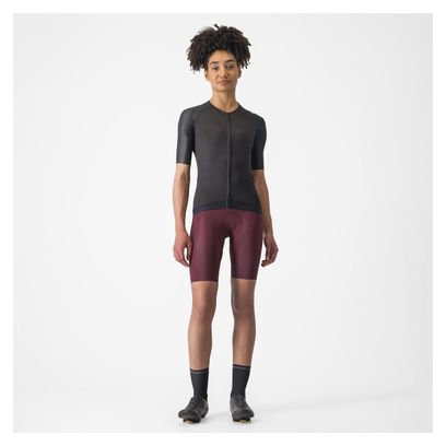 Maillot Manches Courtes Femme Castelli Aero Pro 7.0 Noir