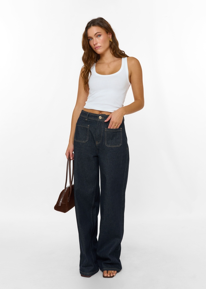 Fay jeans donkerblauw
