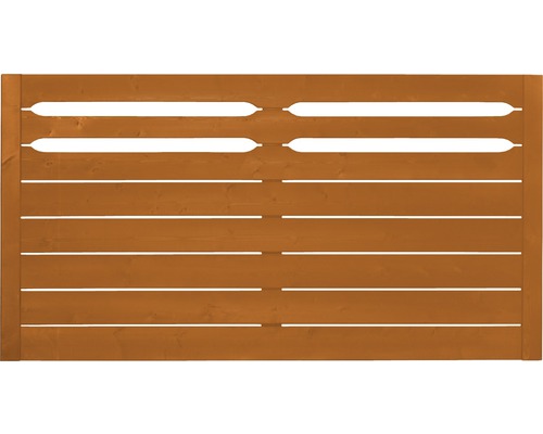 Konsta Ground voortuinhek 180 x 95 cm kersenhoutlook