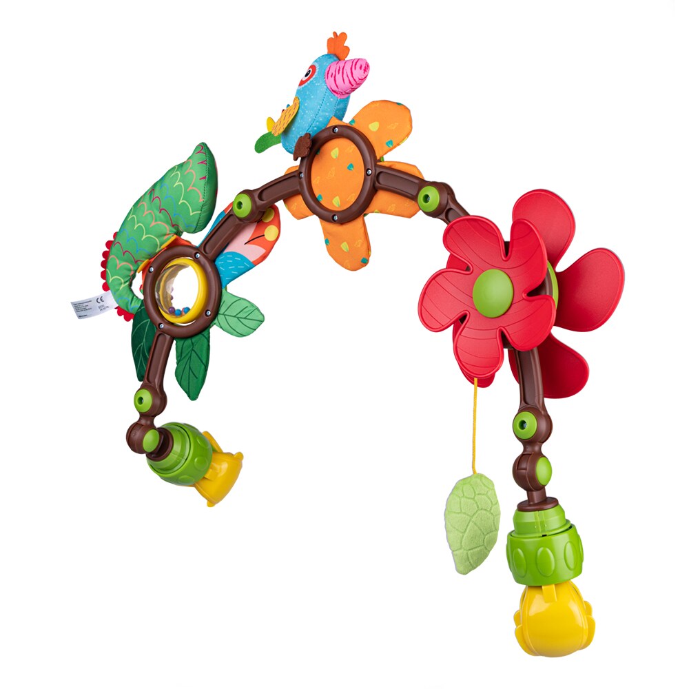 Bali Bazoo Spielbogen Paradies 80417 für Kinderbett Kinderwagen Rassel Windrad bunt