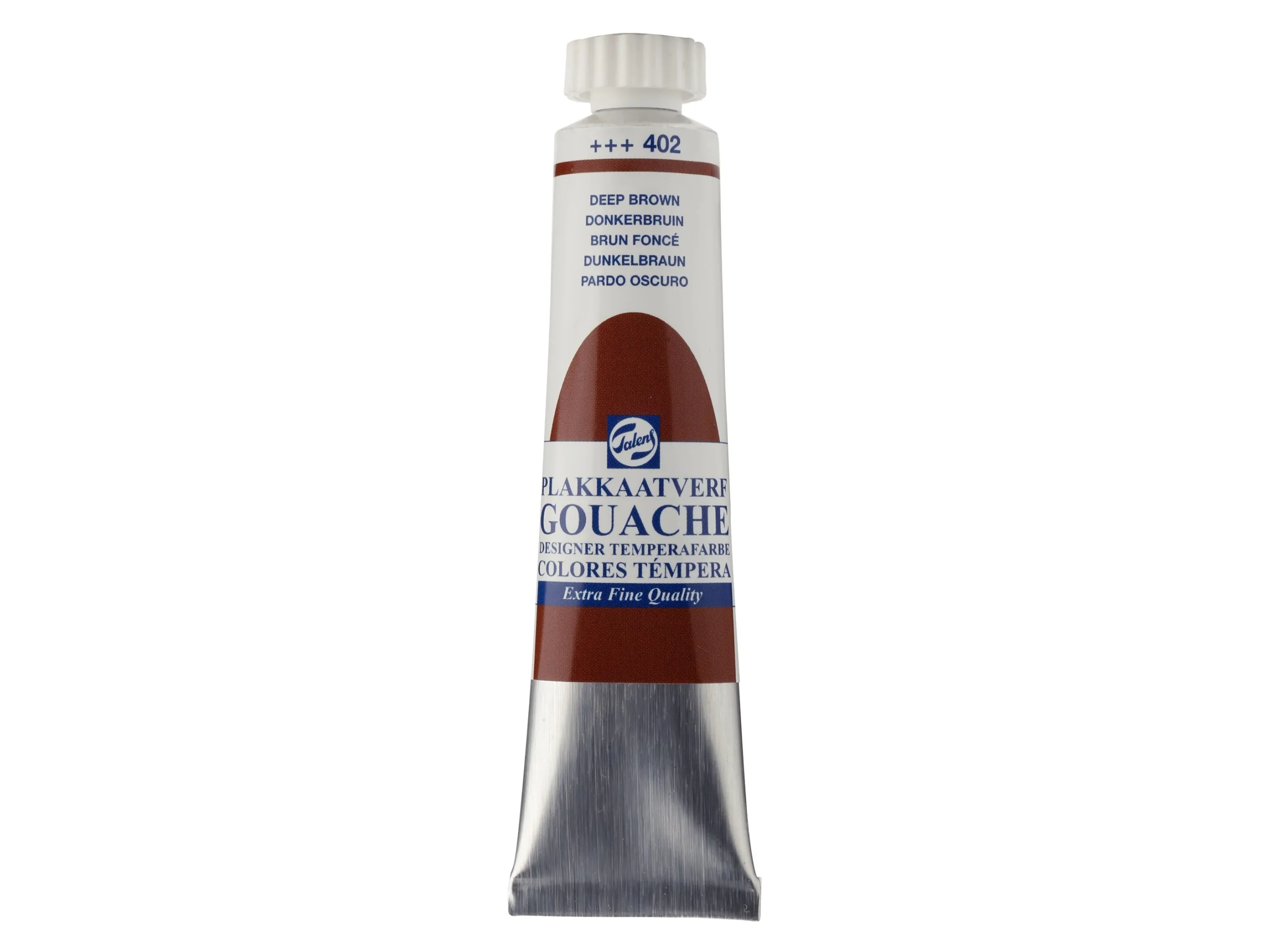 Talens Gouache Extra Fine Quality Tube Deep Brown 402