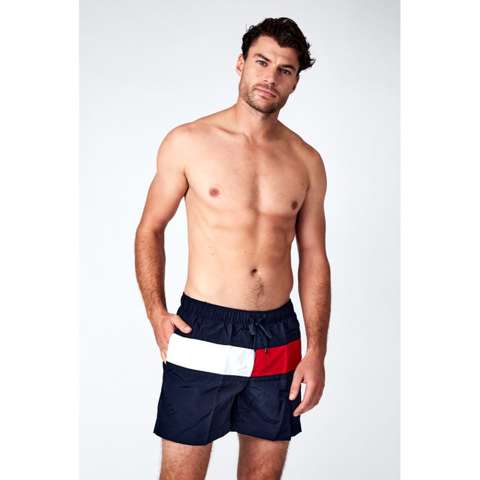 Tommy Hilfiger-Zwemshort logo - Tommy Hilfiger