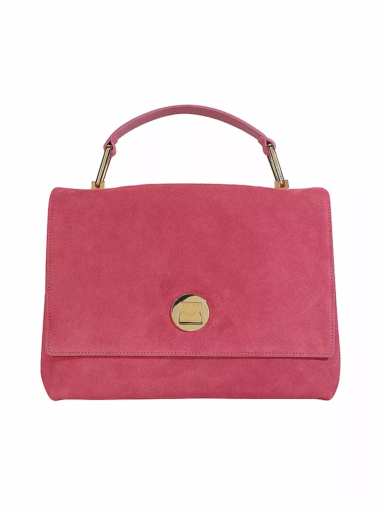 COCCINELLE Ledertasche - Henkeltasche LIYA SUEDE pink