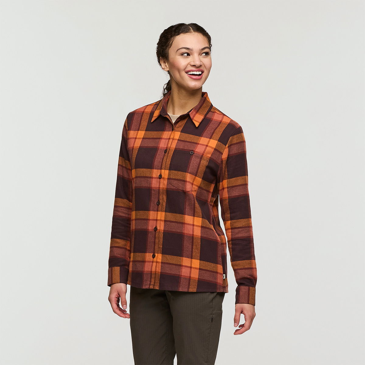 Cotopaxi Quedo Flannel Skjorte, dame (Chestnut)