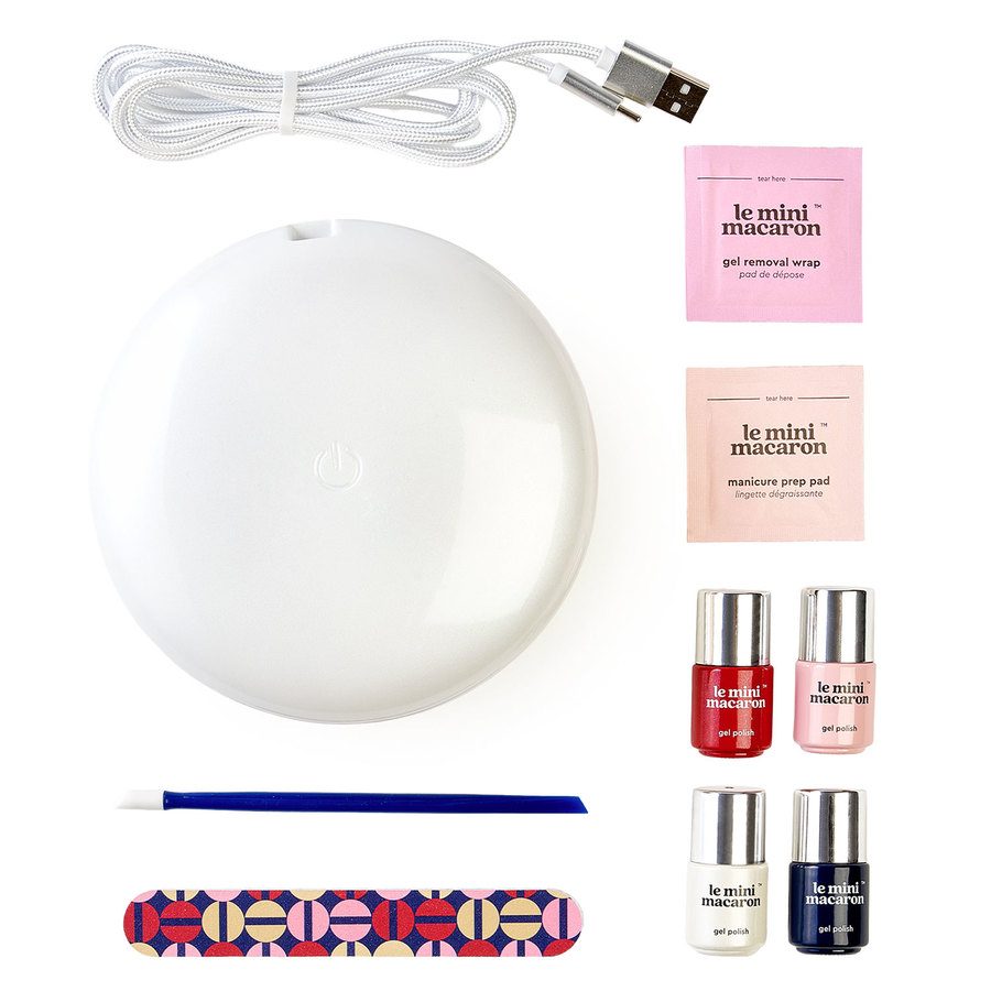 Le Mini Macaron Gel Manicure Kit Le Maxi La Nuit 30pcs