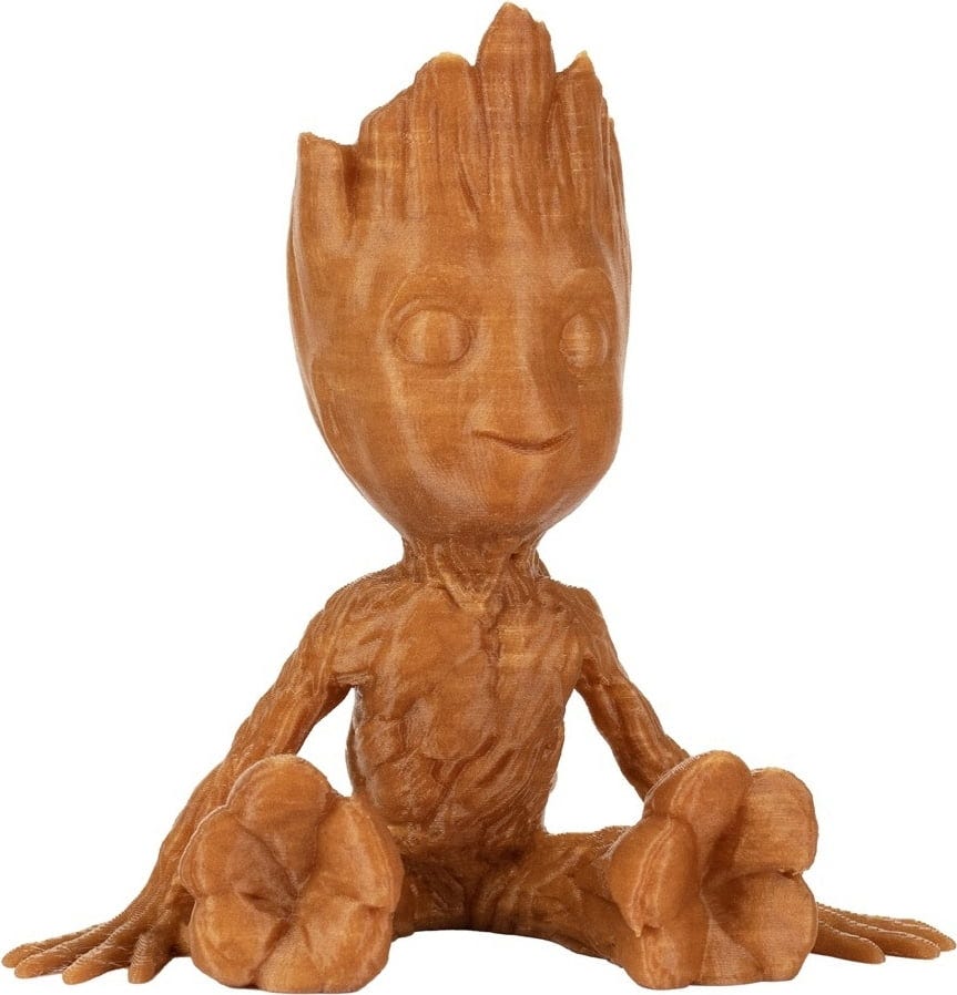 Prusa  Prusament rPLA Corn Pigment (NFC), 1,75 mm / 1000 g    Recyceltes PLA mit natürlicher Farbvielfalt in Corn Pigment