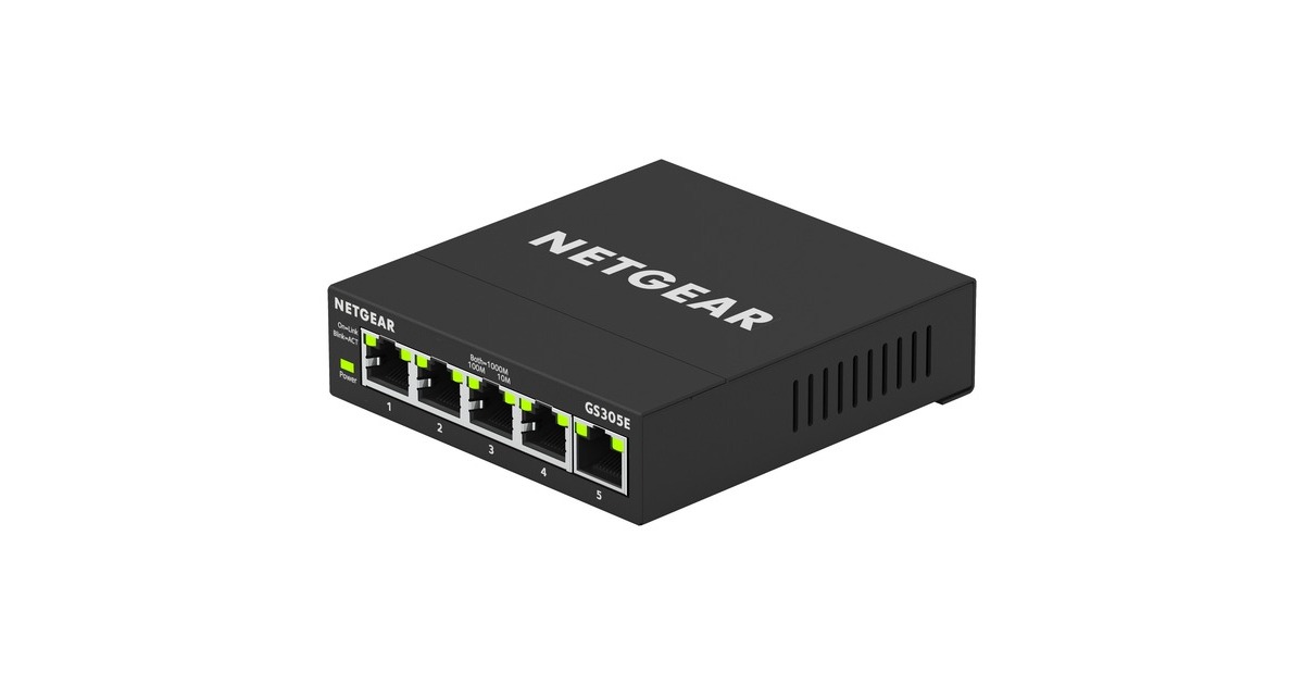 NetgearGS305E switch