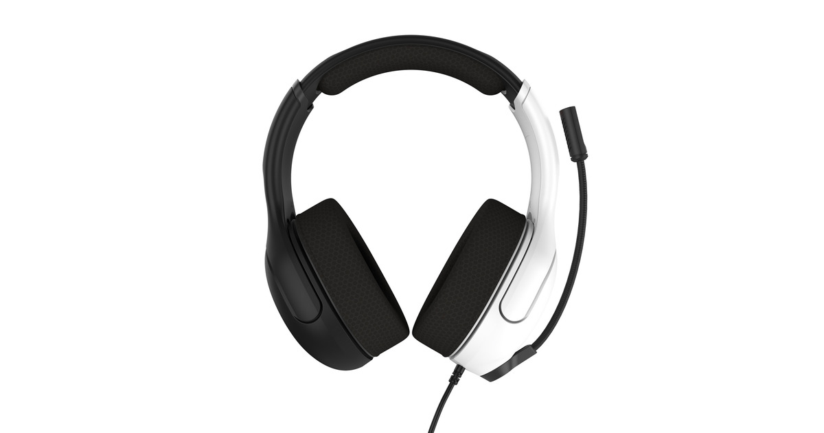 Turtle BeachAirlite Fit bedrade gamingheadset over-ear gaming headset  (Wit/zwart, Nintendo Switch 2, Nintendo Switch, Nintendo Switch Lite, Nintendo Switch - OLED-model)