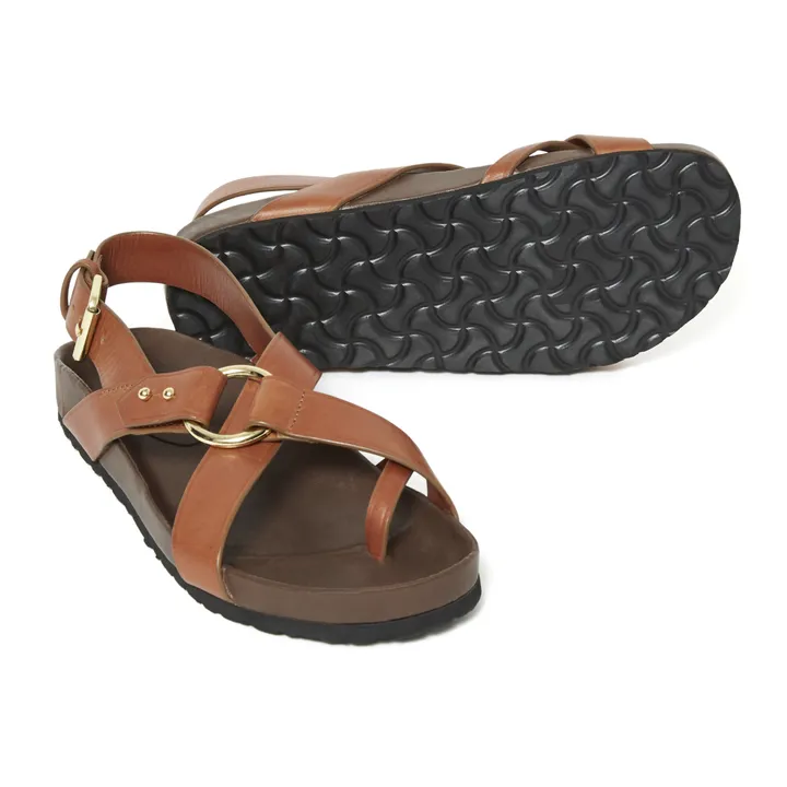 Soeur Sandales Mexico Cuir | Cognac