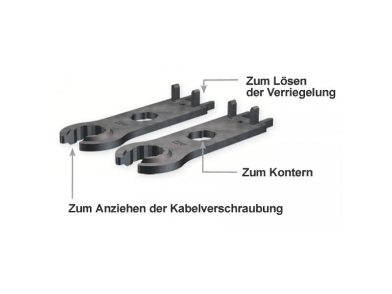 Autarking MC4 Entriegelungswerkzeug Montage- und Entriegelungsschlüssel MC4