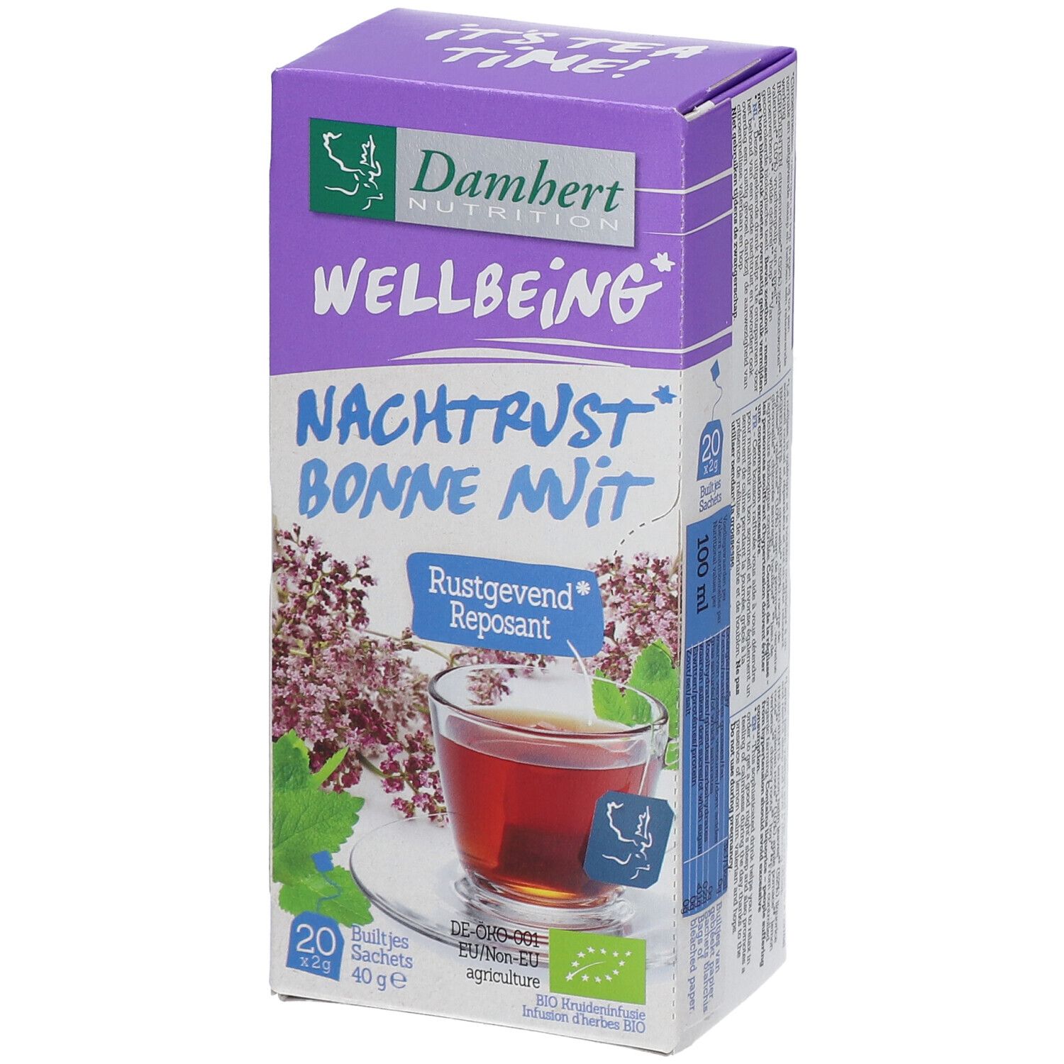 Damhert WELLBEING Gute Nacht Schlaf Tee