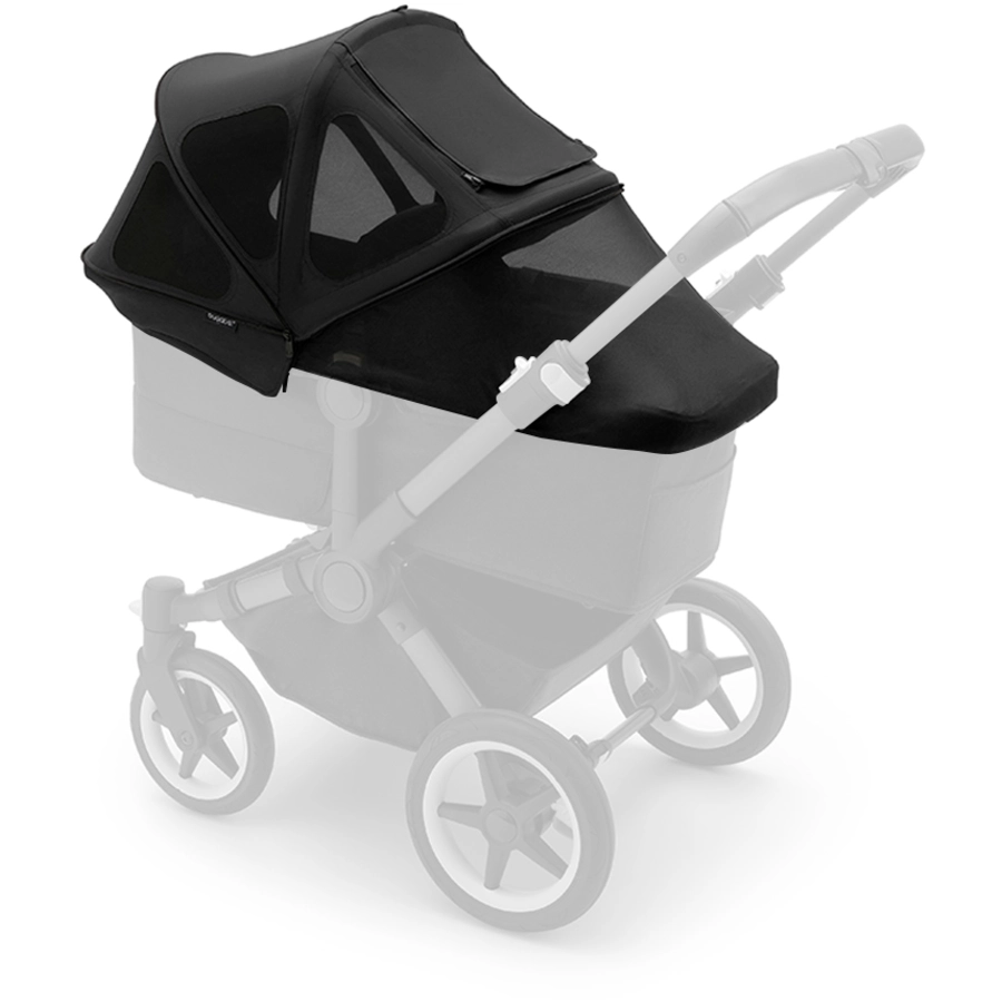 bugaboo Sonnendach mit Lüftungsfenstern Breezy Donkey Midnight Black