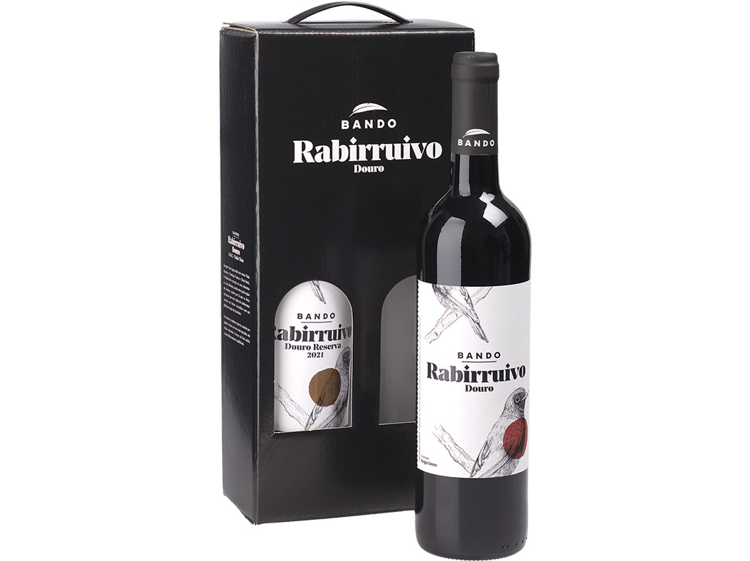 CONJUNTO VINHO BANDO RABIRRUIVO 2X0.75 L