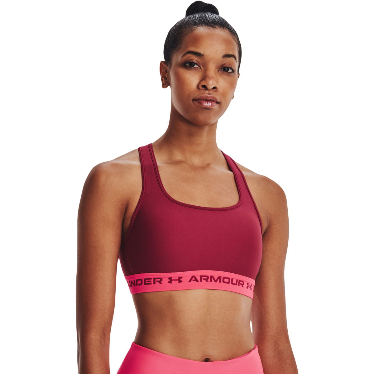 Under Armour Crossback Medium Support Sports BH Dame