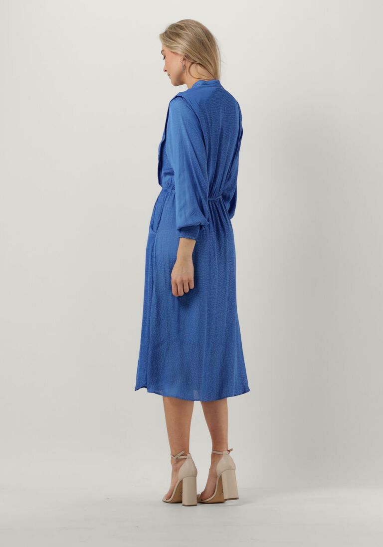 CO\\'COUTURE blauwe co'couture midi jurk cassie dress