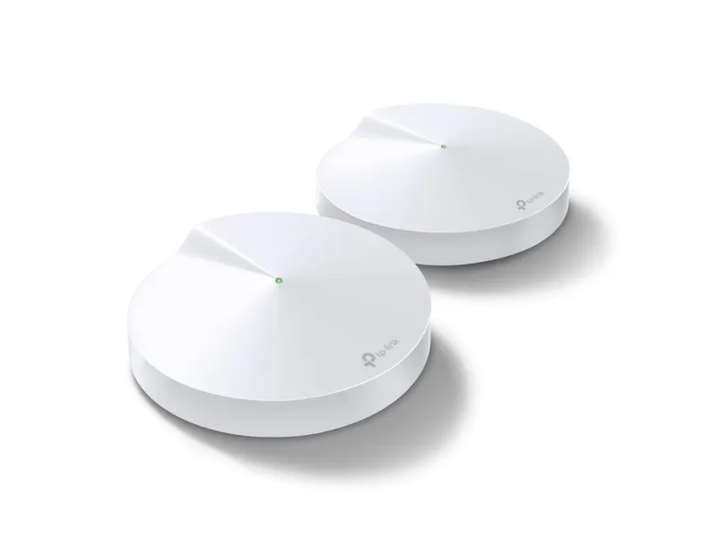 TP-Link DECO M5 - Wi-Fi-system - (2 routere) - op til 4500 sq.ft - mesh 1GbE - Wi-Fi 5 - Dual Band