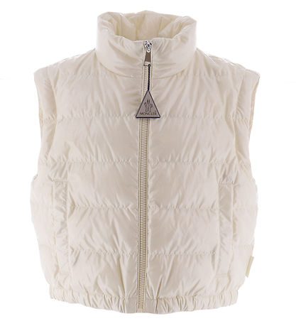 Moncler Dunjakke/Dunvest - Tenai - Light Yellow