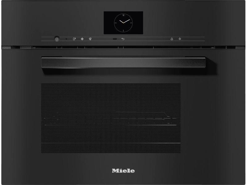 Miele Dampfgarer DGM 7640 Schwarz Dampfgarer mit Mikrowelle