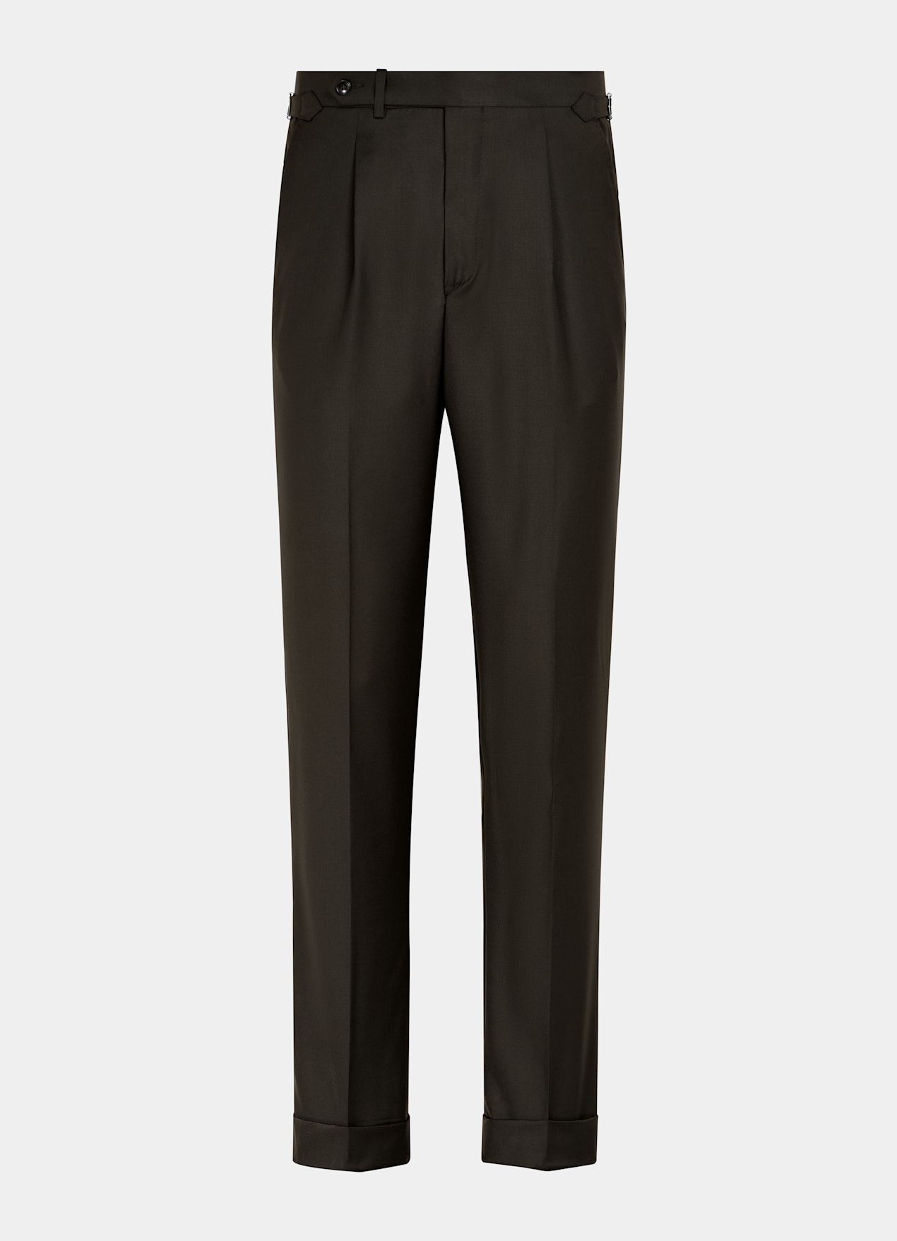 Costume Havana coupe Tailored marron foncé