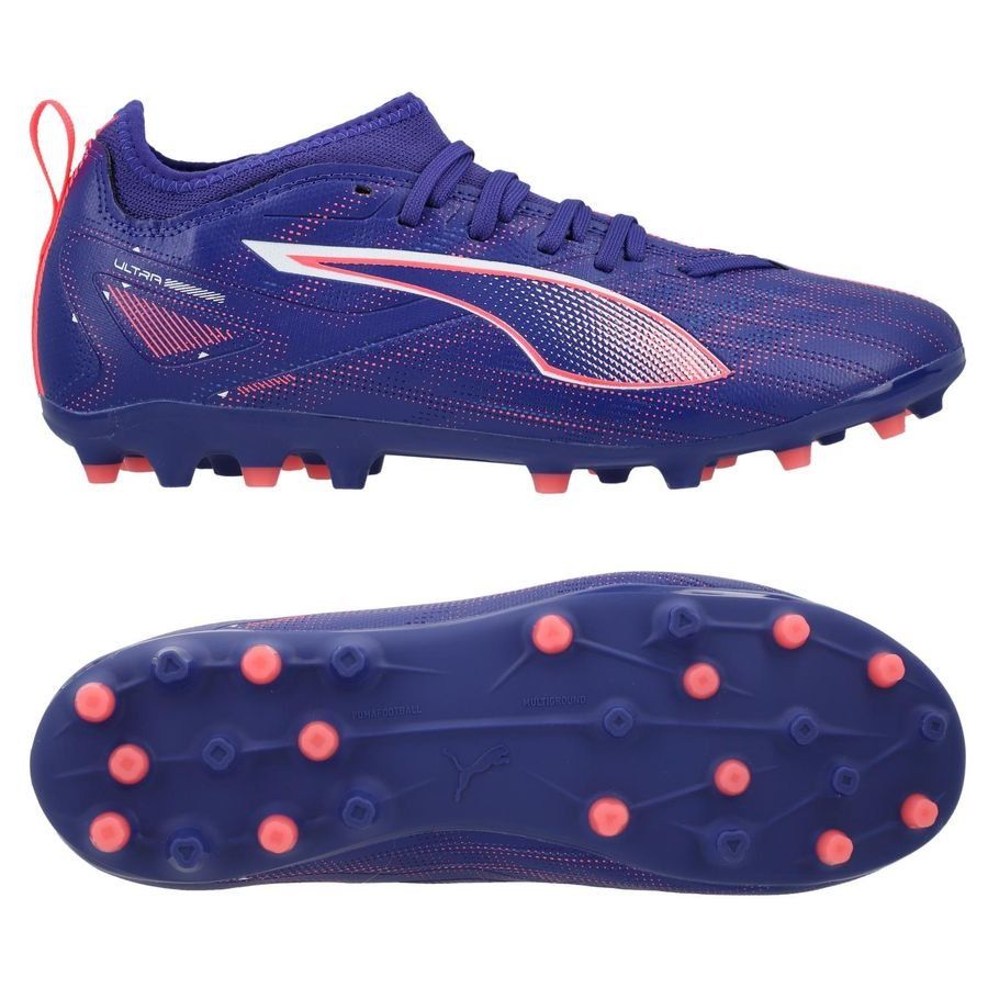 PUMA Ultra 5 Match MG Formula - Lapis Lazuli/Blanc/Crépuscule Enfant