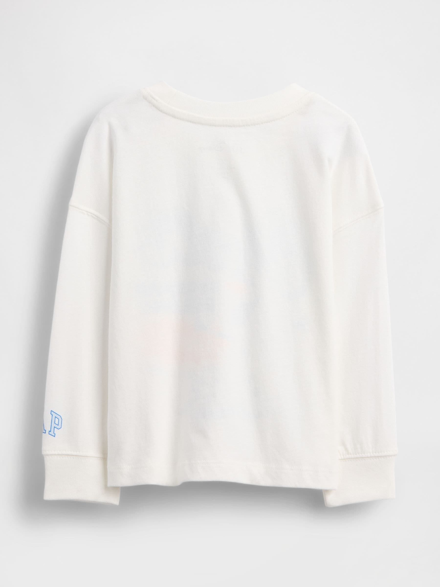 White Olaf Frozen - Gap Disney Long Sleeve Christmas T-Shirt (6mths-5yrs)
