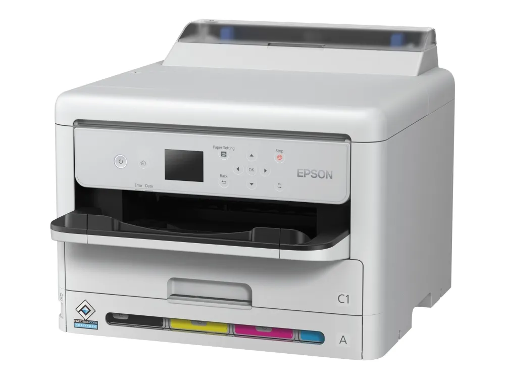 Epson WorkForce Pro WF-C5390DW - Printer - farve - Duplex - blækprinter - A4/Legal - 4800 x 1200 dpi - op til 25 spm (mono) / op til 25 spm (farve) - kapacitet: 330 ark - USB, Wi-Fi, Gigabit LAN