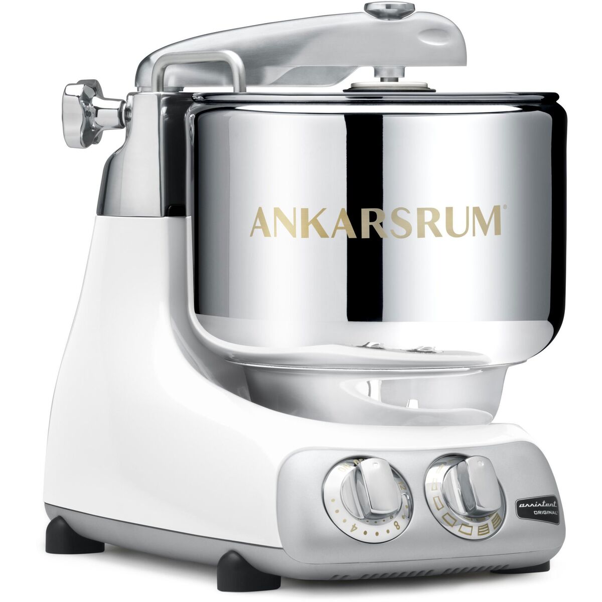 AKM 6230 kjøkkenmaskin med iskremmaskin, mineral white
