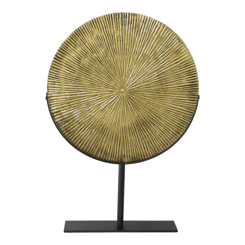 LOFT42 Burst Ornament op voet - Messing Metaal Ø36cm