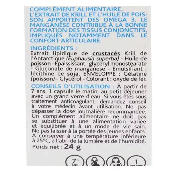 Naturland Krill Oil Manganês 45 cápsulas