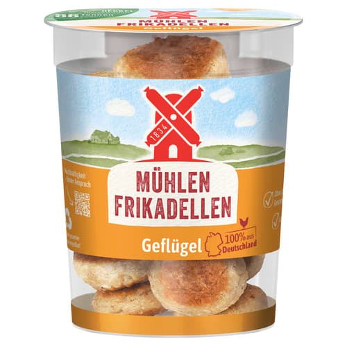 Rügenwalder Mühle Mühlen Frikadellen 100% Geflügel