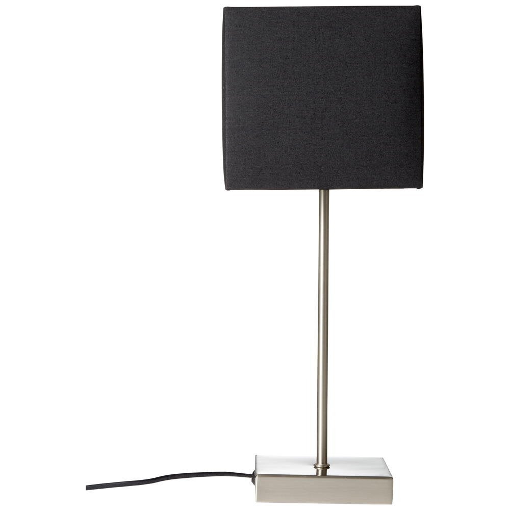 Aglae tafellamp in antraciet en zilver E14